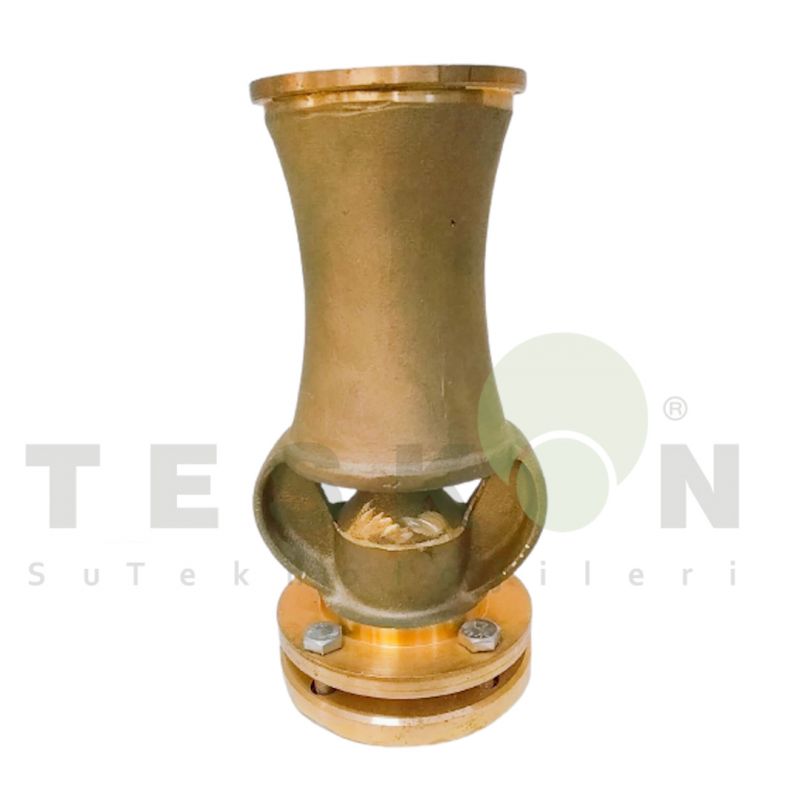 Cascade Water Fountain Nozzle for Luxurious Prestigious Projects 110T Brass Ice Tower 21/2